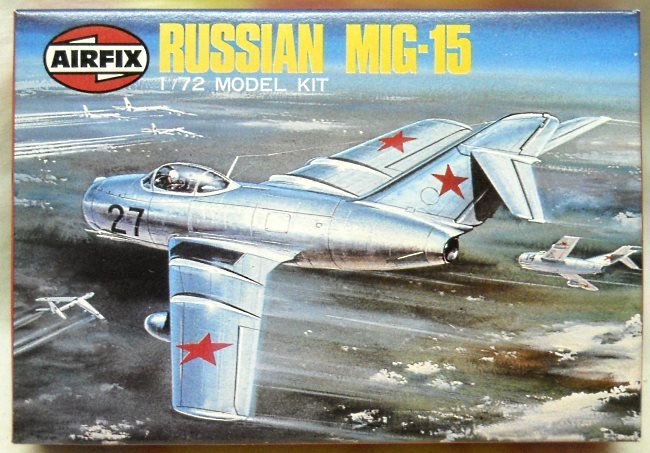 Airfix 1/72 Mig-15 Japan Issue - Poland or USSR, X101-200 plastic model kit